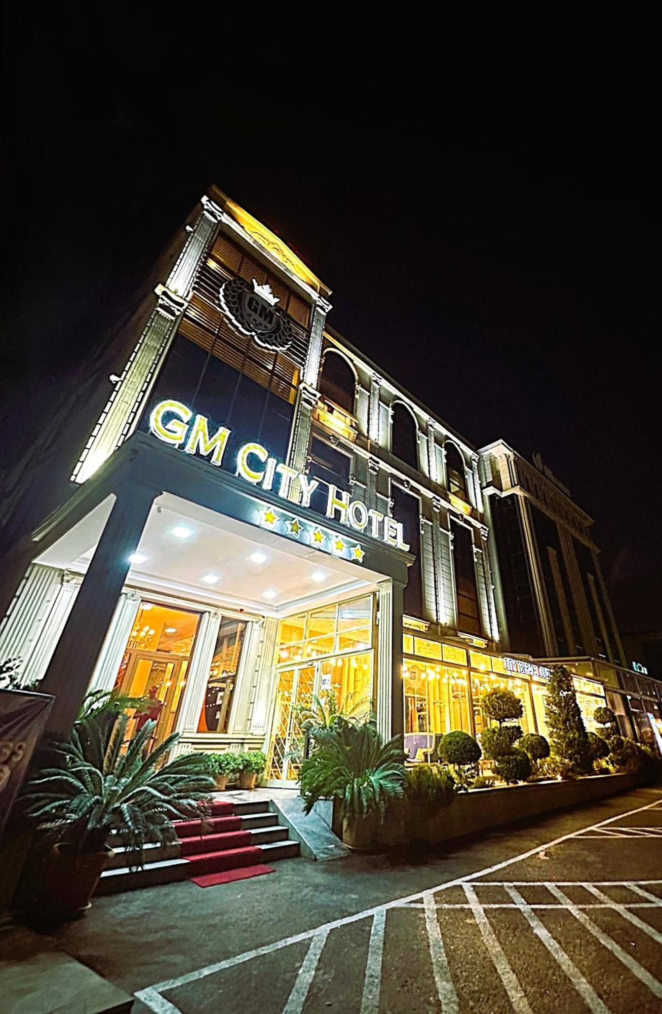 Gm City Hotel Bakoe Buitenkant foto